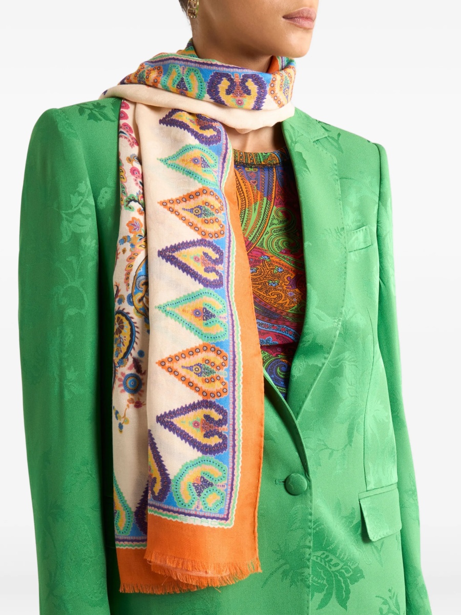 Esarfa ETRO neutra - Img 3