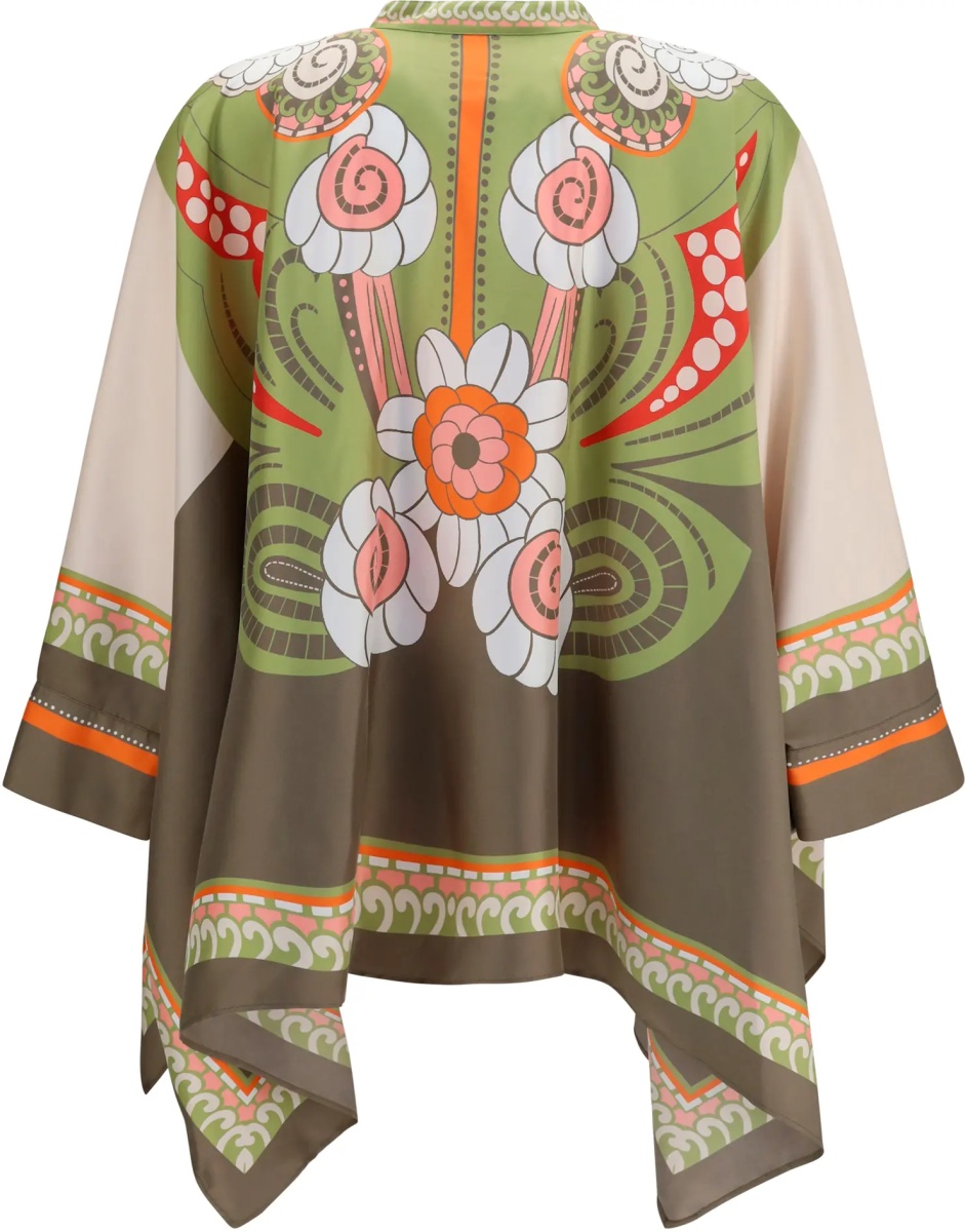 Esarfa Printed silk scarf Shirt - Img 2