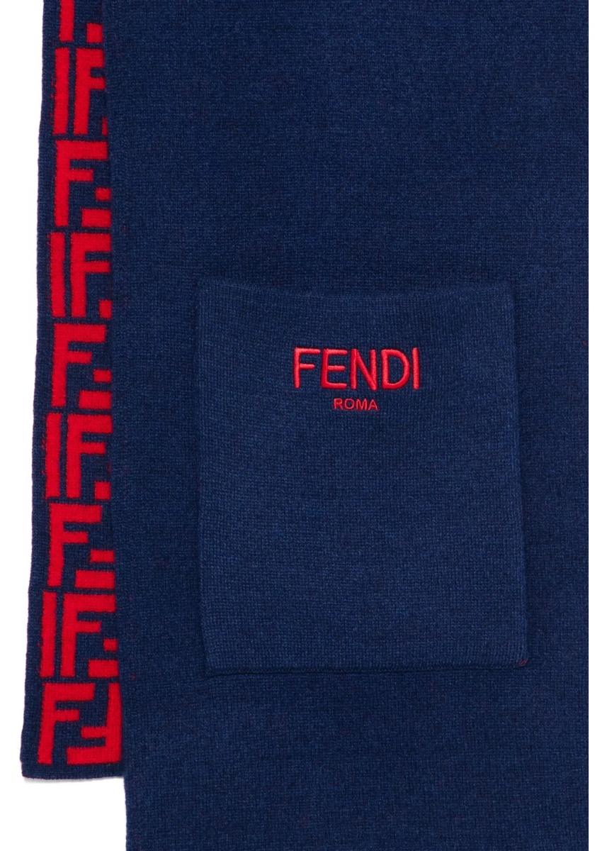 Esarfa Reversible "Ff" Logo Scarf - Img 2