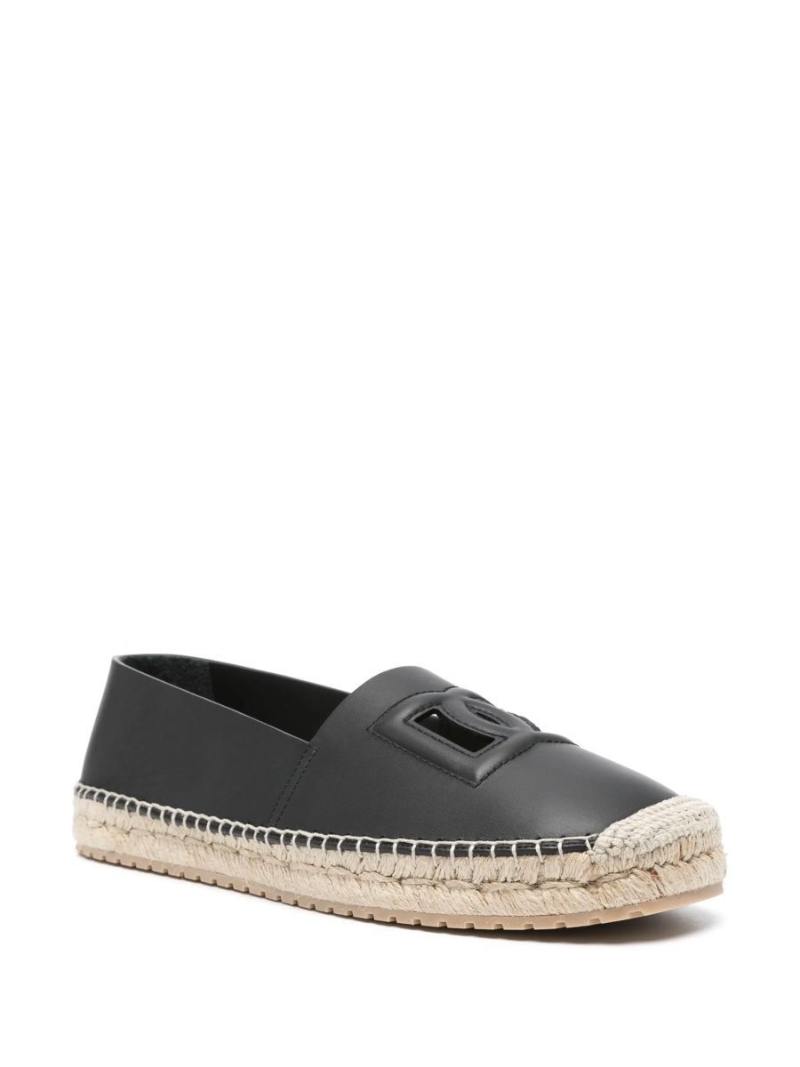 Espadrile Dolce &amp; Gabbana negre din piele - Img 2