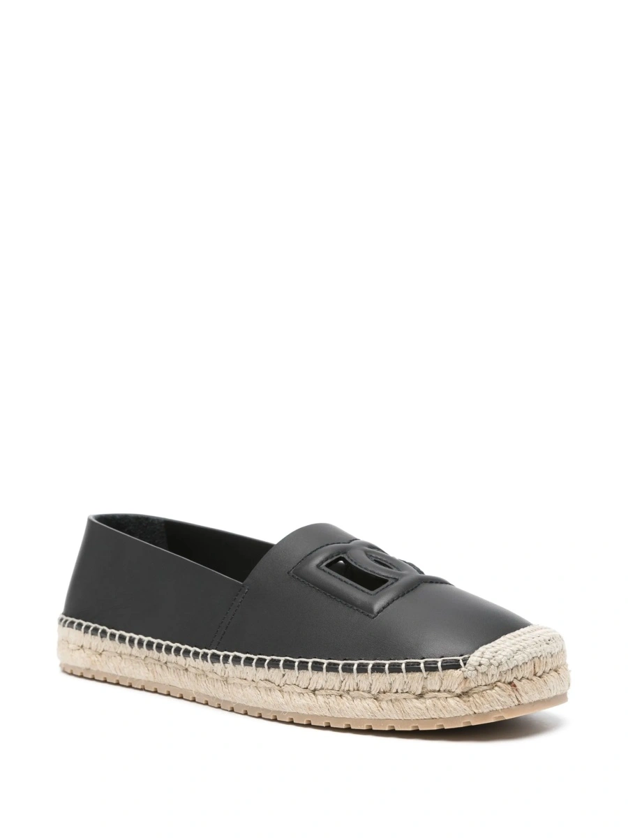 Espadrile Dolce &amp; Gabbana negre din piele - Img 2