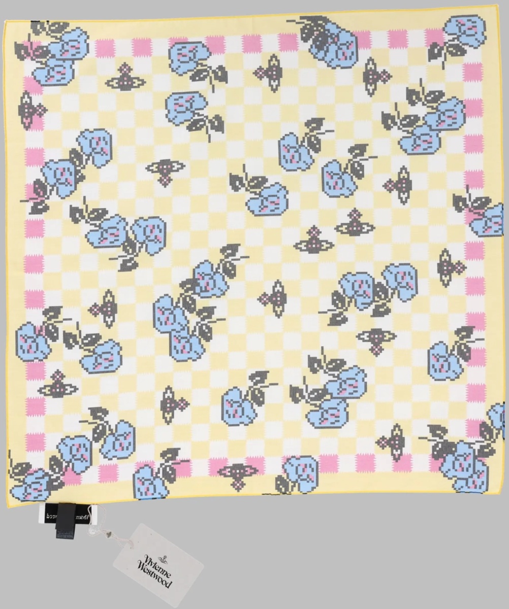 Fulare Foulard "Pixel Rose" - Img 2