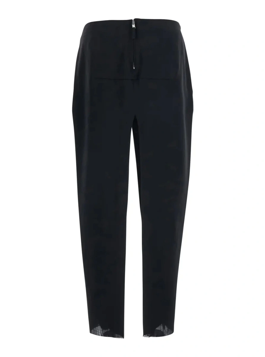 Fusta Black women's Sliced Skirt in tech fabric - Img 2