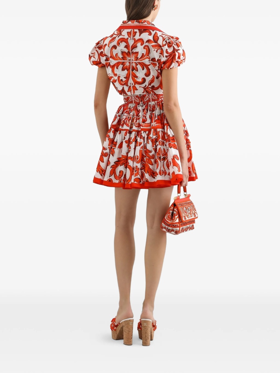 Fusta clos Dolce &amp; Gabbana alba - Img 3