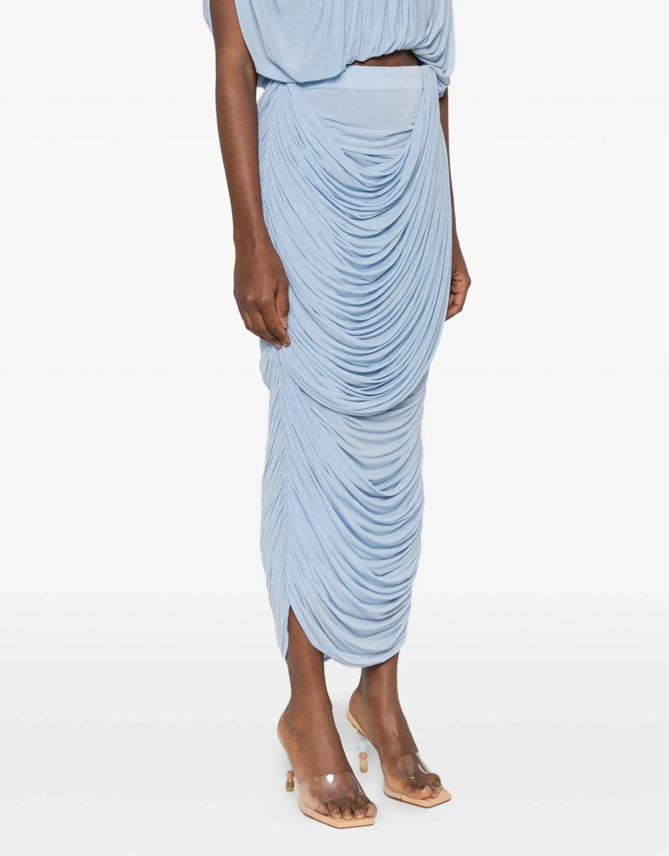 Fusta Draped midi Skirt - Img 3