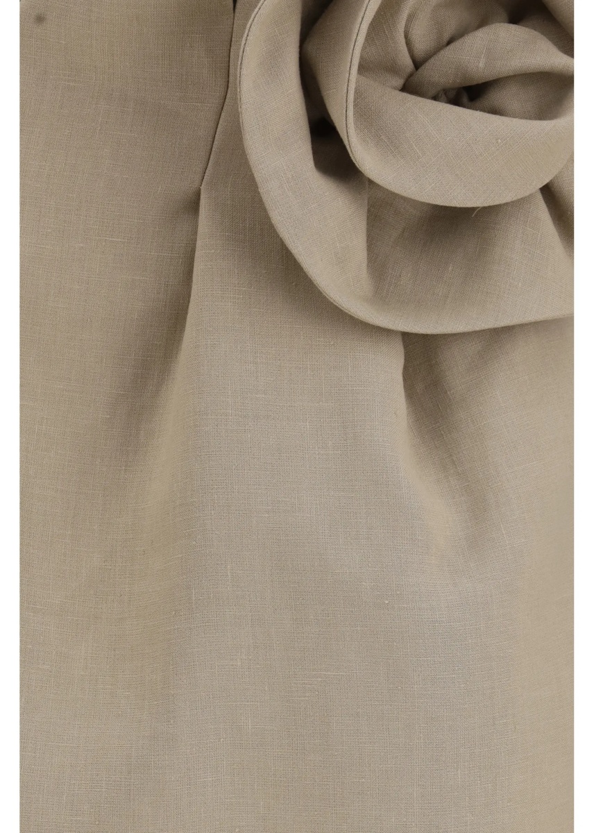 Fusta Linen mini Skirt - Img 3
