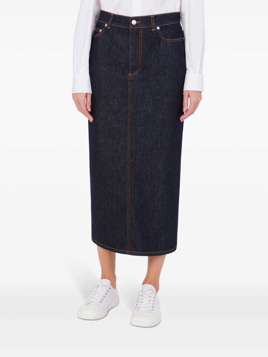 Fusta Moschino albastra - Img 2