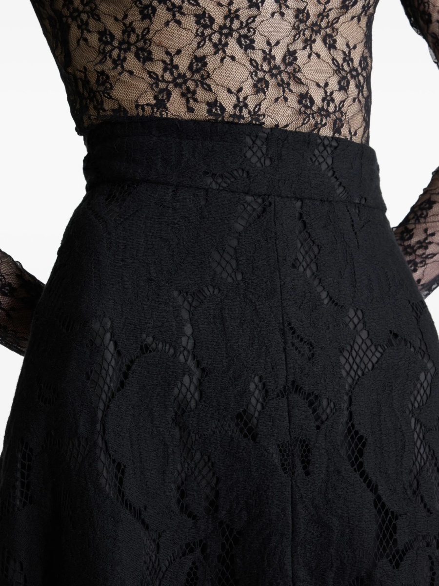Fusta Patou neagra din bumbac organic - Img 4