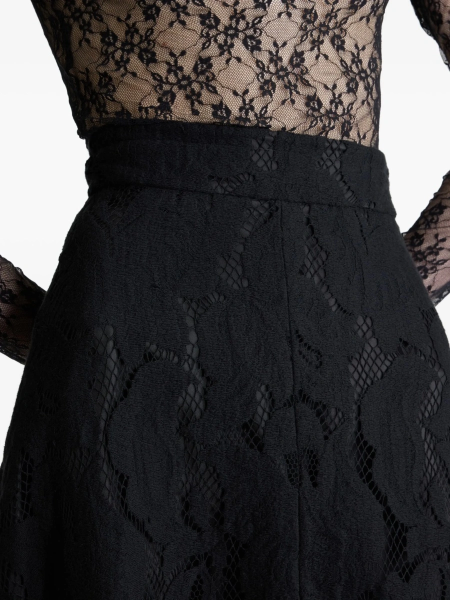 Fusta Patou neagra din bumbac organic - Img 4