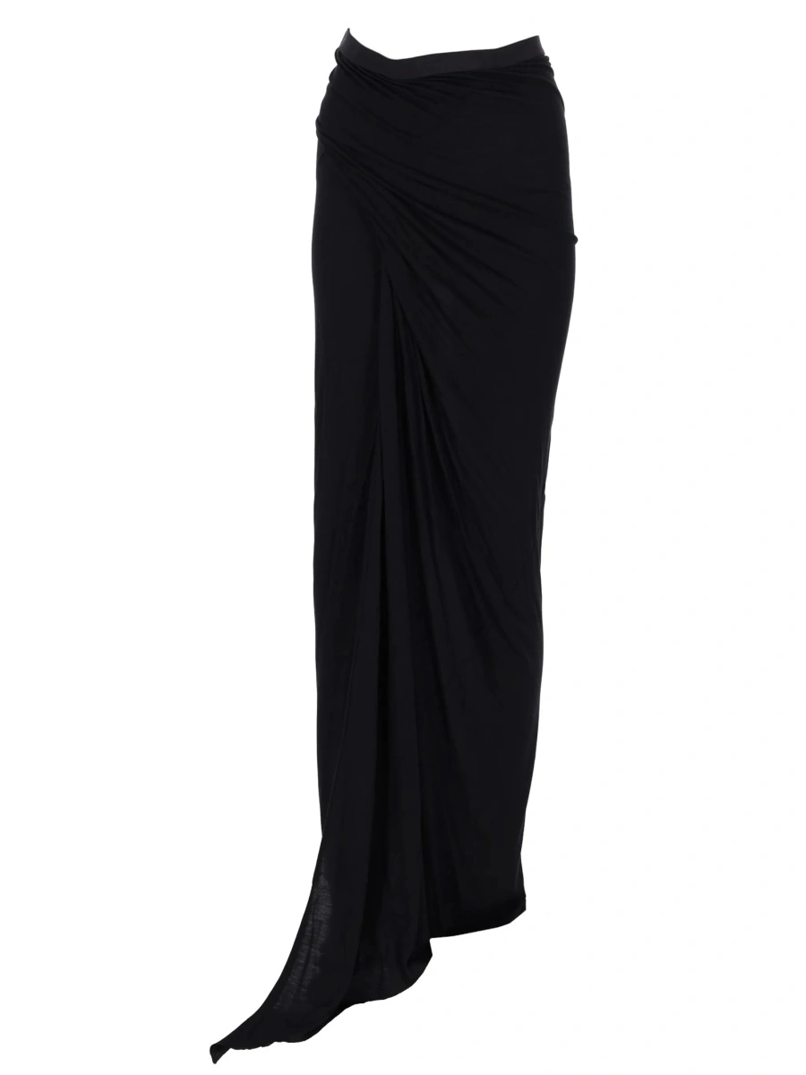 Fusta RICK OWENS LILIES neagra - Img 2