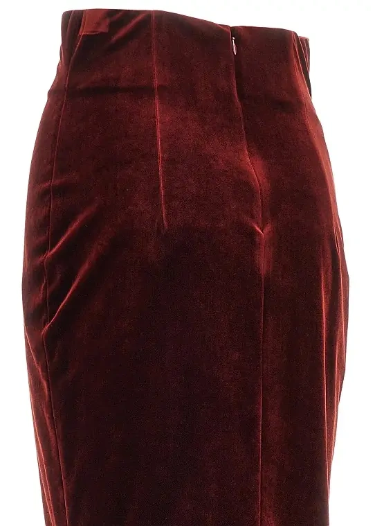 Fusta Velvet midi skirt - Img 4