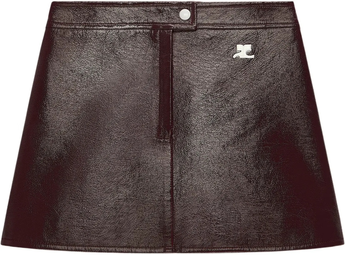 Fusta Vinyl mini Skirt - Img 6