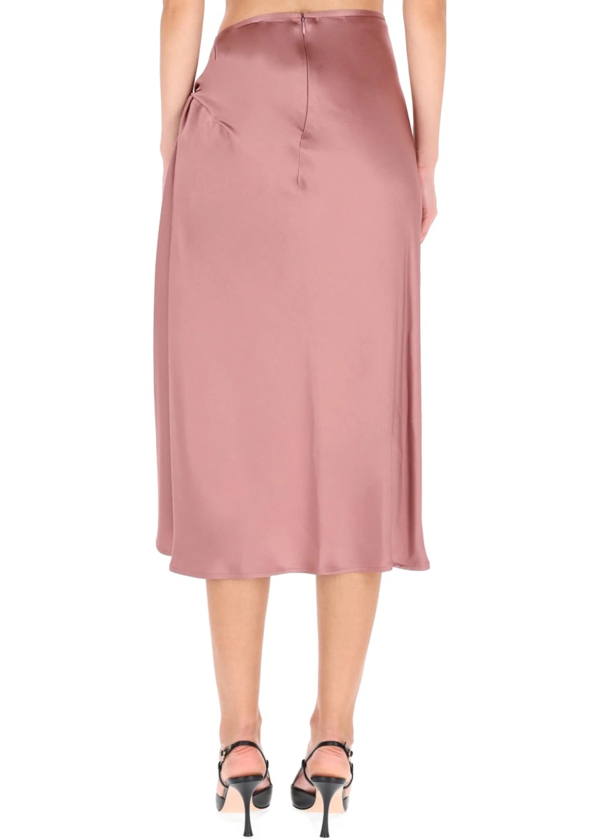 Fuste Draped Midi Skirt - Img 4