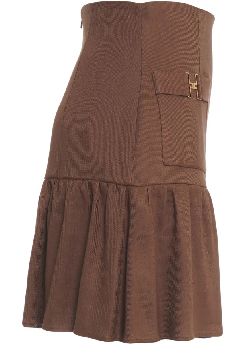 Fuste Linen blend mini skirt - Img 3