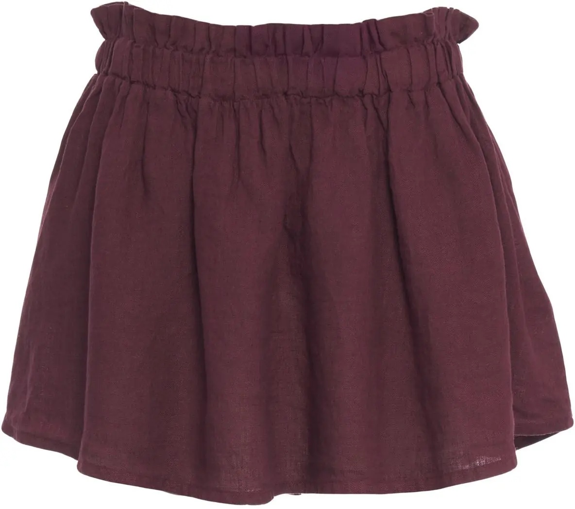 Fuste Linen mini skirt - Img 2