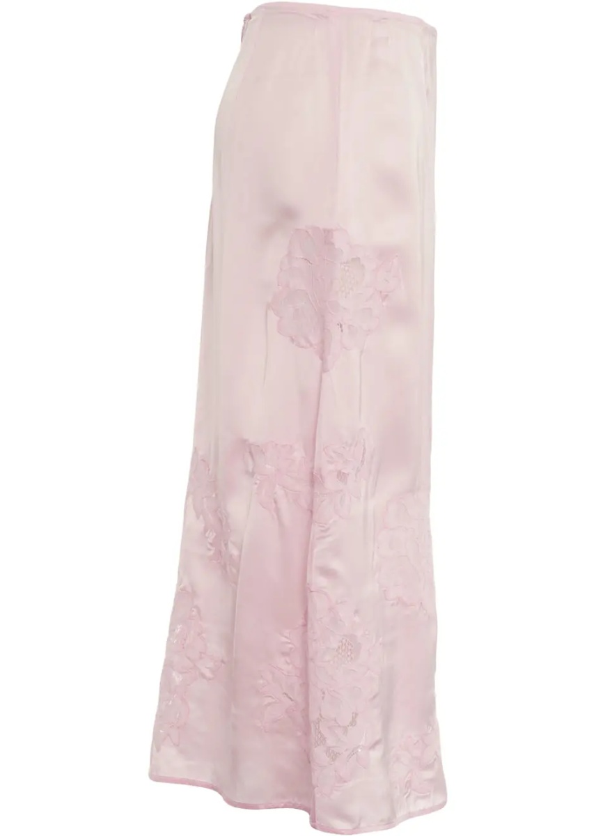 Fuste Midi skirt with lace details 'Amanda' - Img 3