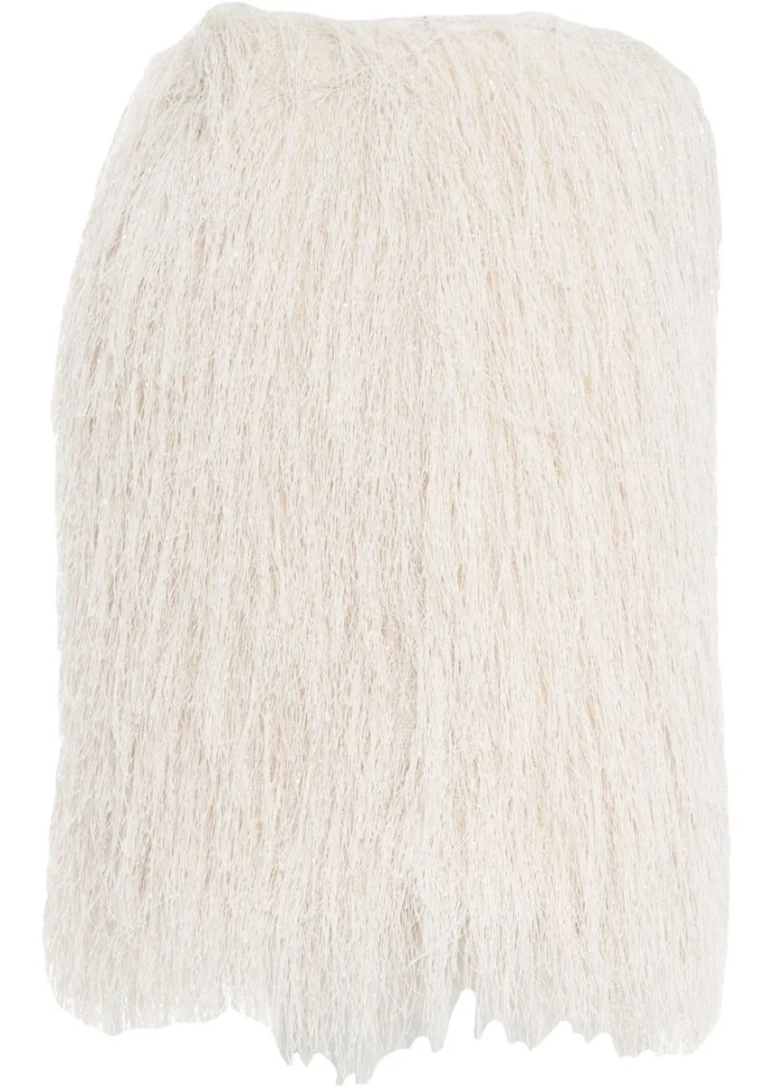 Fuste Mini skirt with fringe - Img 5