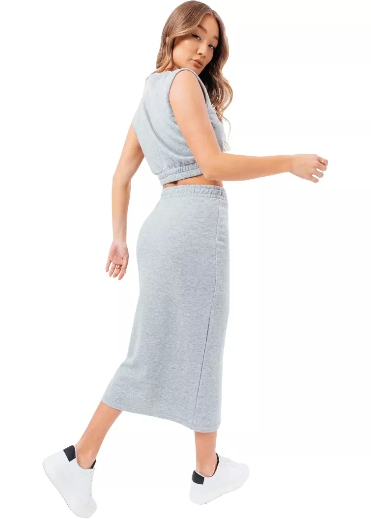 Fuste Sweat Midi Skirt Loungewear Set - Img 2