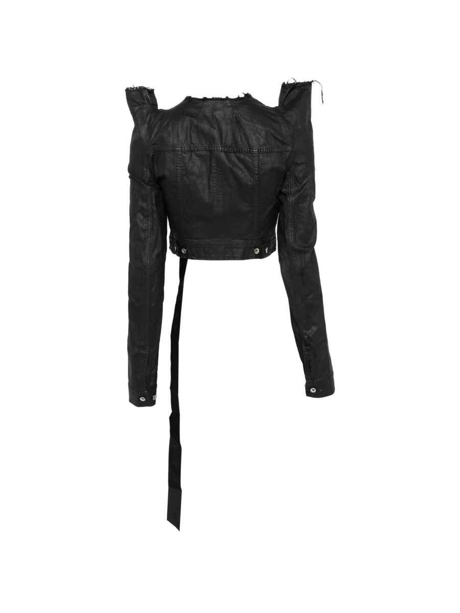 Geaca biker Rick Owens neagra - Img 2