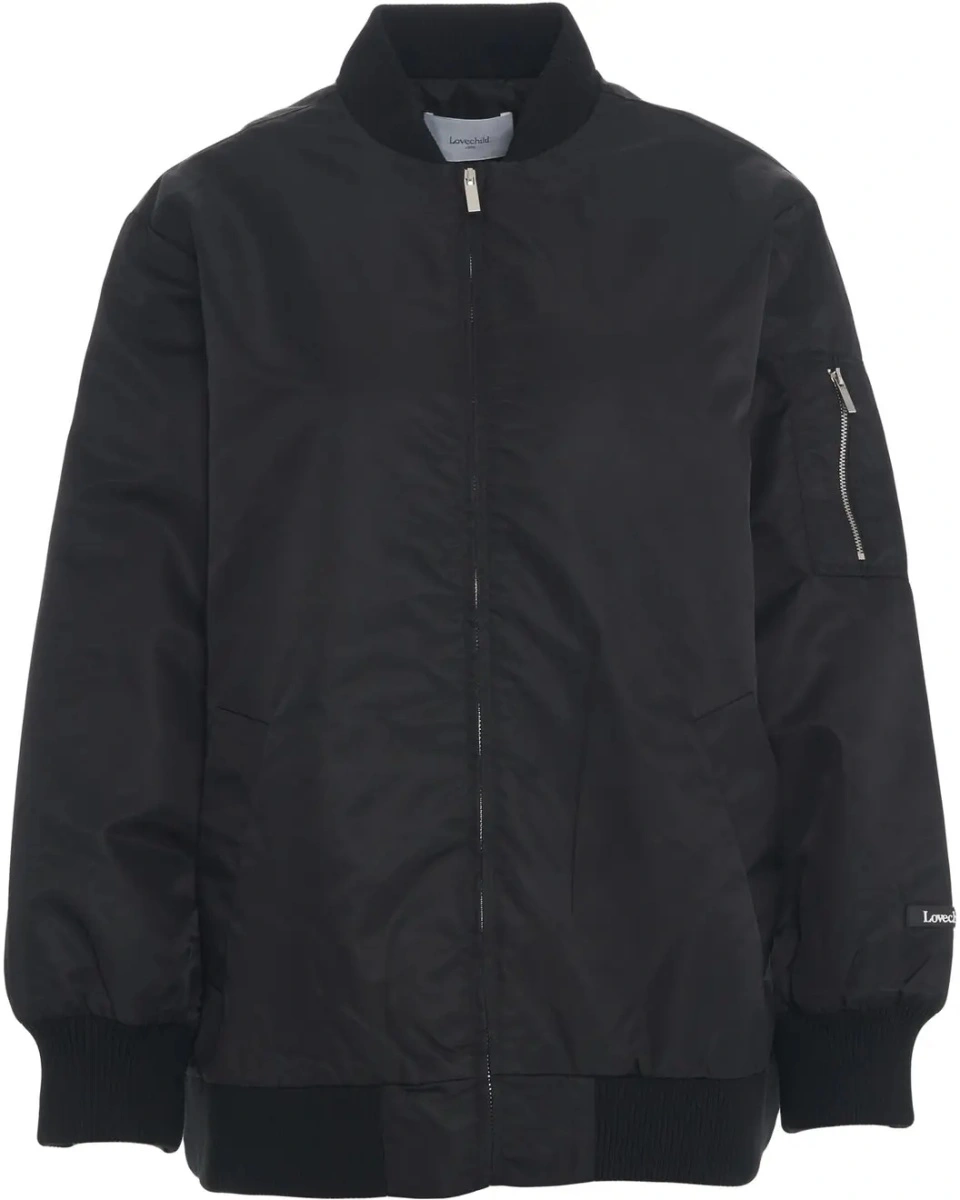 Geaca bomber Lovechild neagra - Img 2