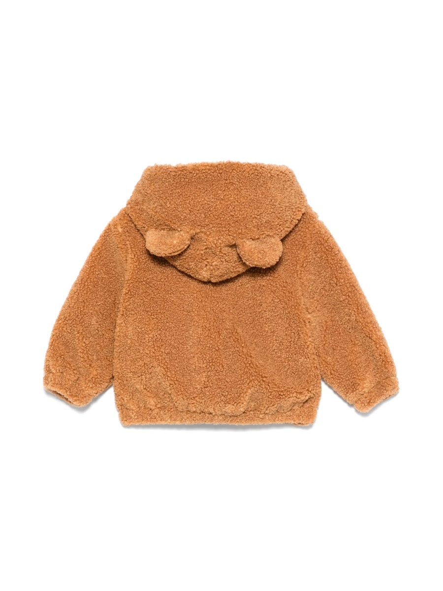 Geaca bomber Moschino maro din polyester - Img 2