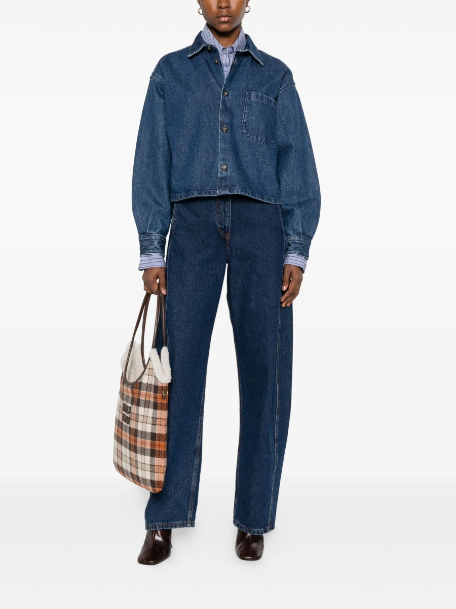 Geaca de blugi A.P.C. albastra - Img 2