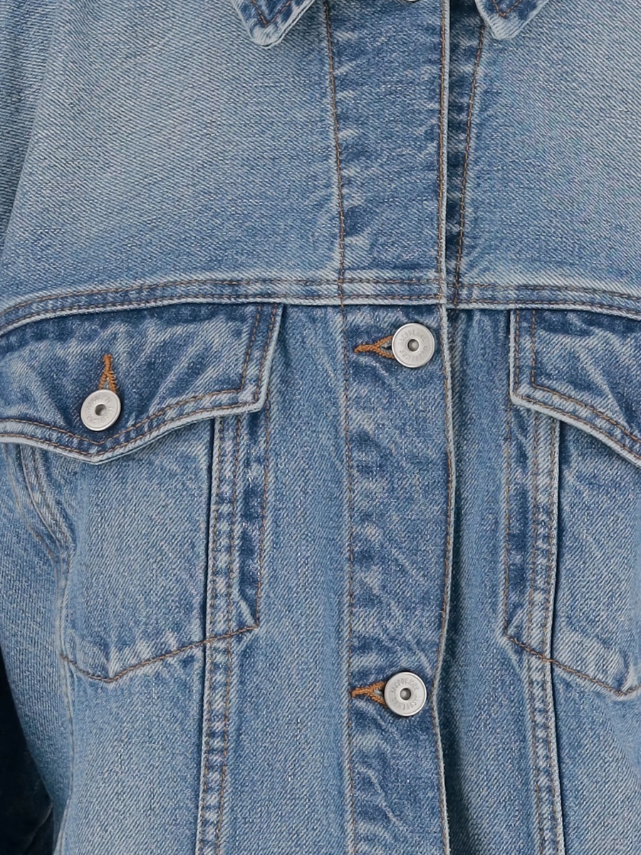 Geaca de blugi JACQUEMUS albastra - Img 3
