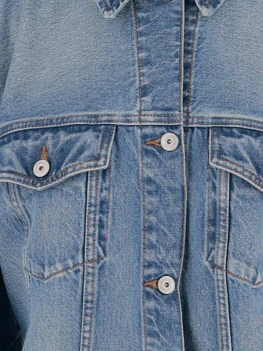 Geaca de blugi JACQUEMUS albastra - Img 3