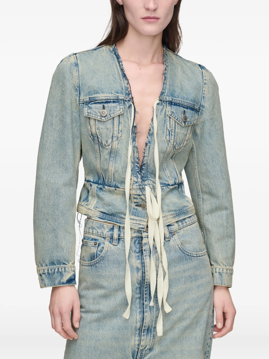 Geaca de blugi Maison Margiela albastra - Img 3