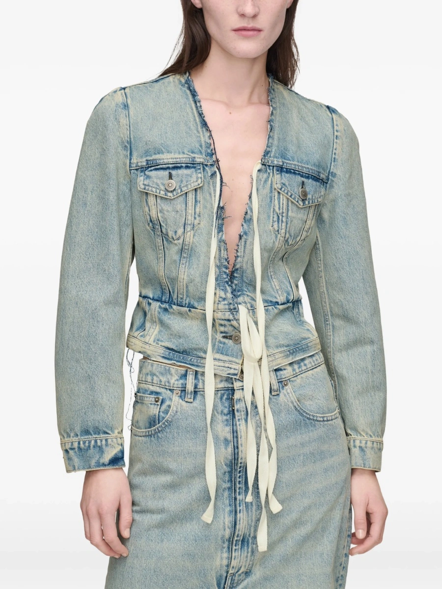 Geaca de blugi Maison Margiela albastra - Img 3