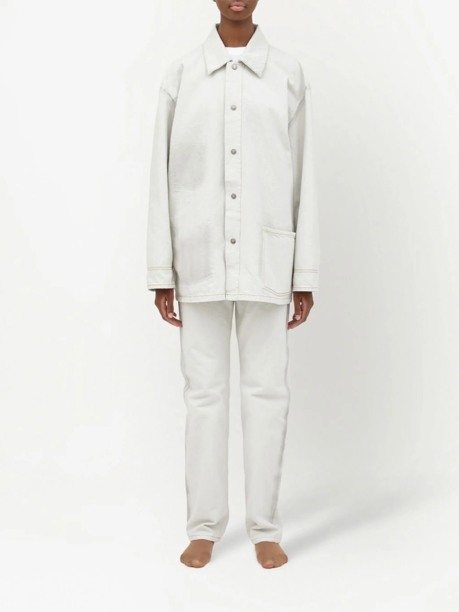 Geaca de blugi Maison Margiela alba - Img 2