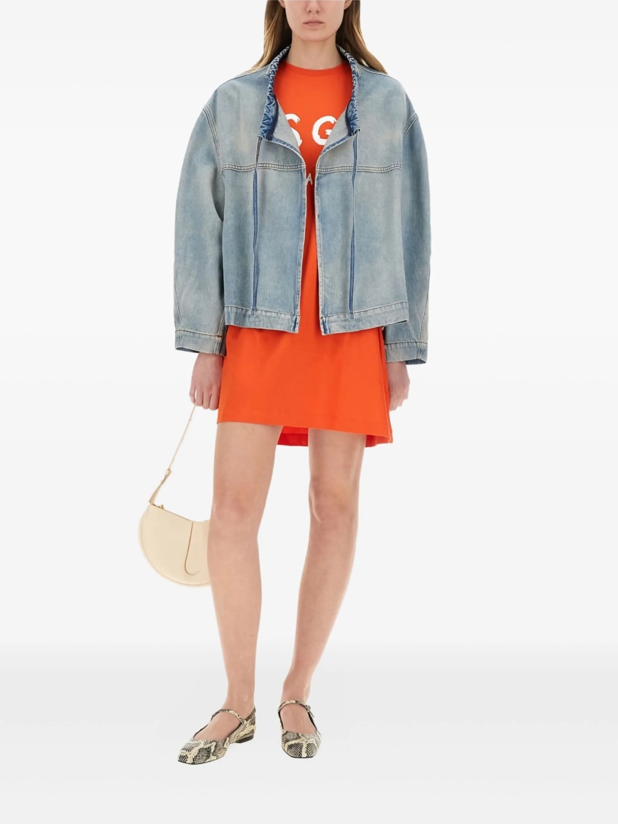 Geaca de blugi MSGM albastra - Img 2