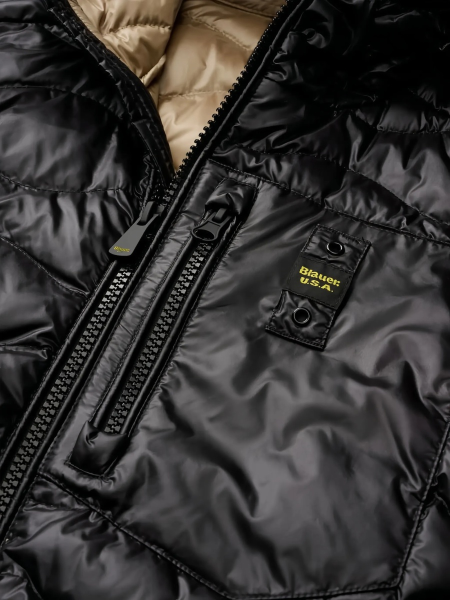Geaca de iarna Blauer neagra - Img 2