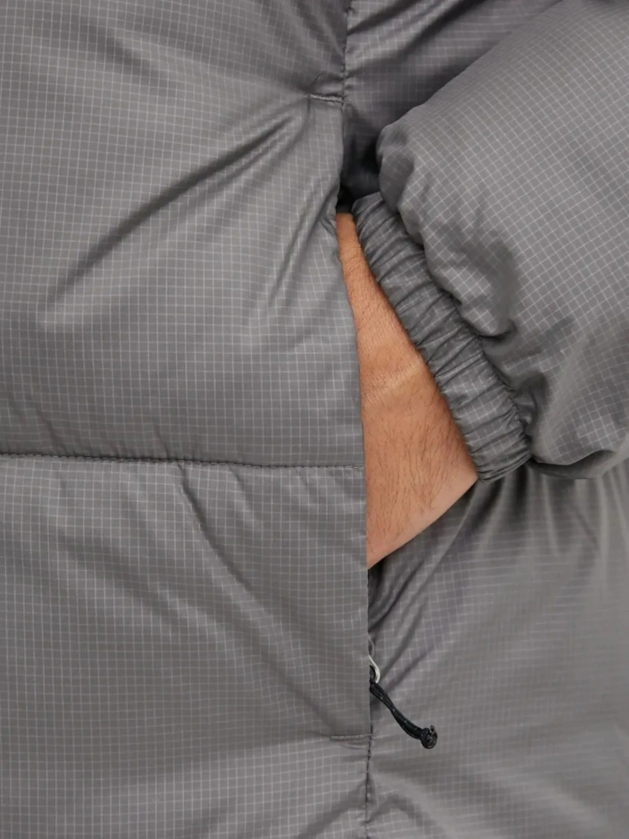 Geaca de iarna Columbia gri din polyester - Img 5