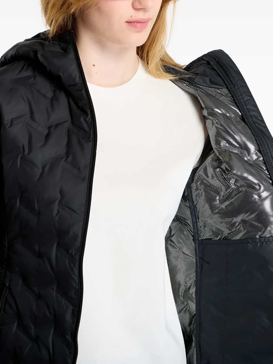 Geaca de iarna Columbia neagra din polyester - Img 5