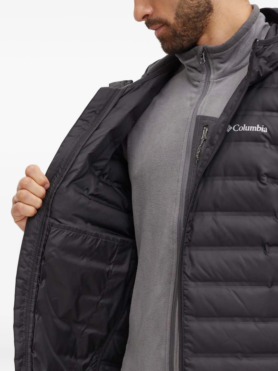 Geaca de iarna Columbia neagra din polyester - Img 5