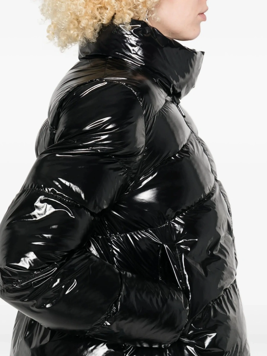 Geaca de Iarna Glossy quilted Puffer Jacket - Img 7