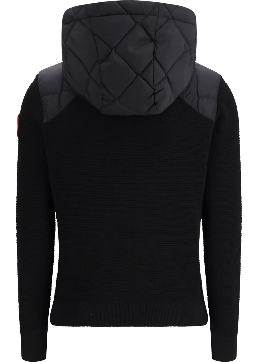Geaca de Iarna HyBridge® quilted knit hooded Down Jacket - Img 2