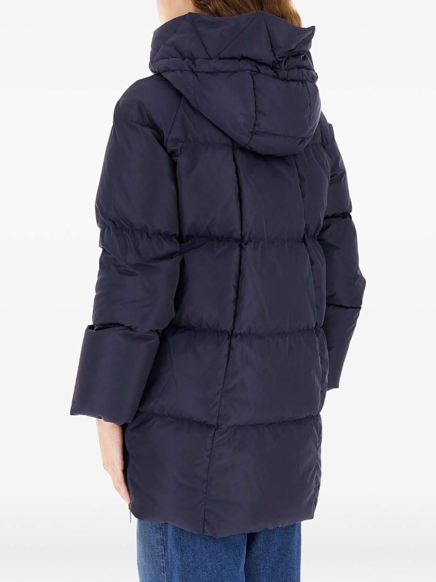 Geaca de iarna Max Mara albastra din poliamida - Img 2