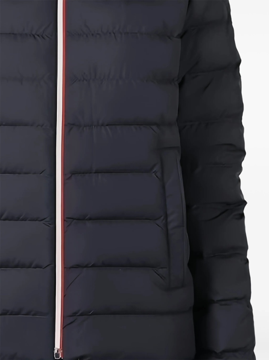Geaca de iarna Moncler albastra din polyester - Img 2