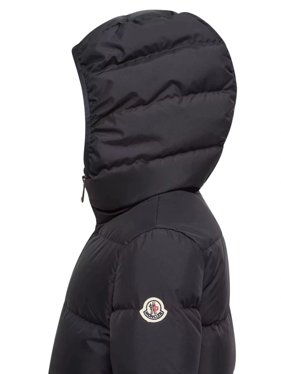 Geaca de iarna Moncler albastra din polyester - Img 3