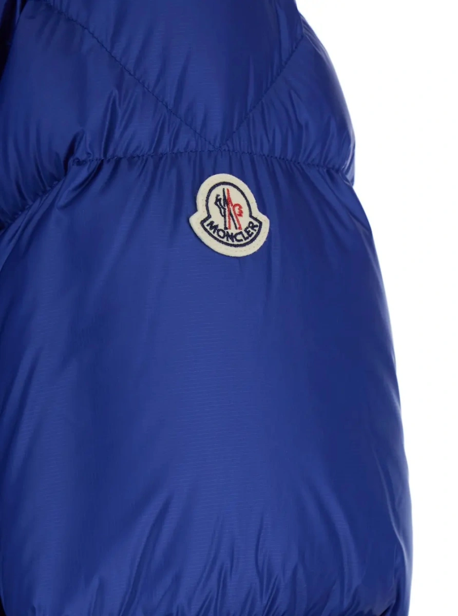 Geaca de iarna Moncler albastra 'Rivau' - Img 2