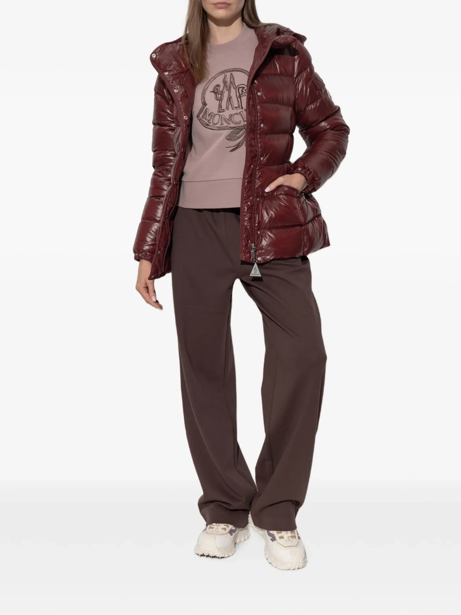 Geaca de iarna Moncler rosie 'Barante' - Img 4