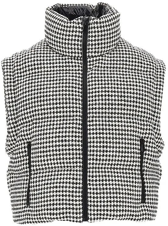 Geaca de iarna Pinko multicolor din tweed - Img 2