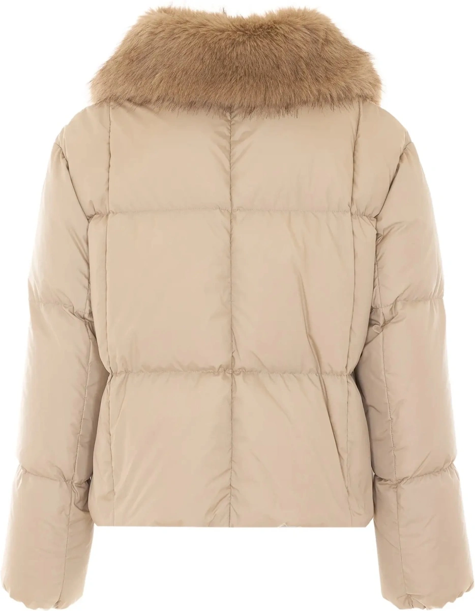 Geaca de Iarna Puffer jacket with fur collar - Img 5