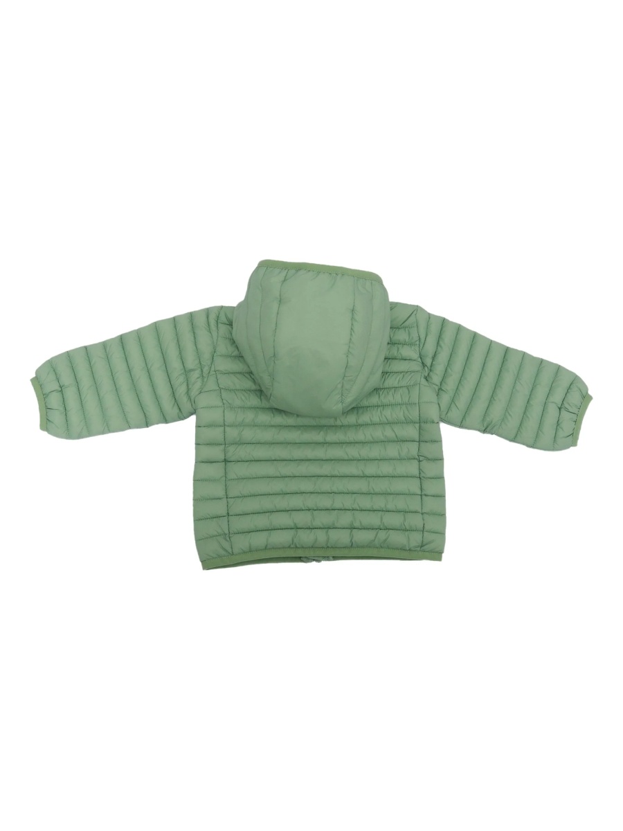 Geaca de iarna Save the Duck verde din nylon - Img 2