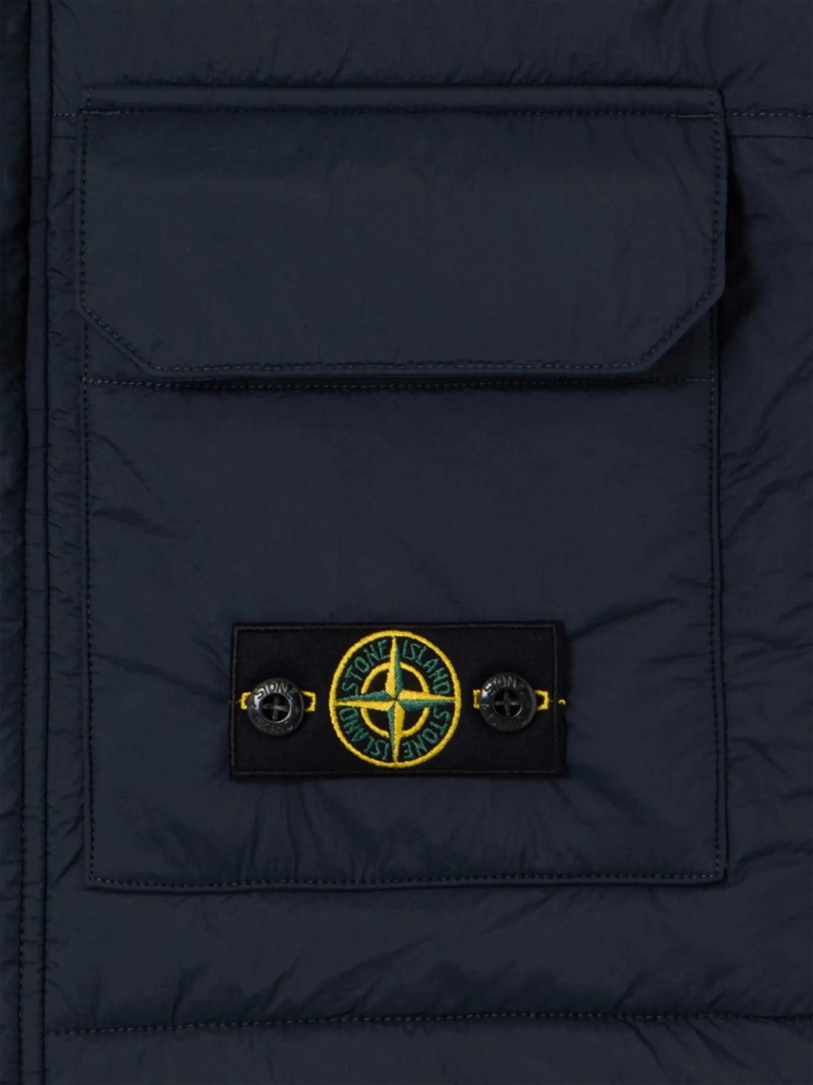 Geaca de iarna Stone Island albastra - Img 4