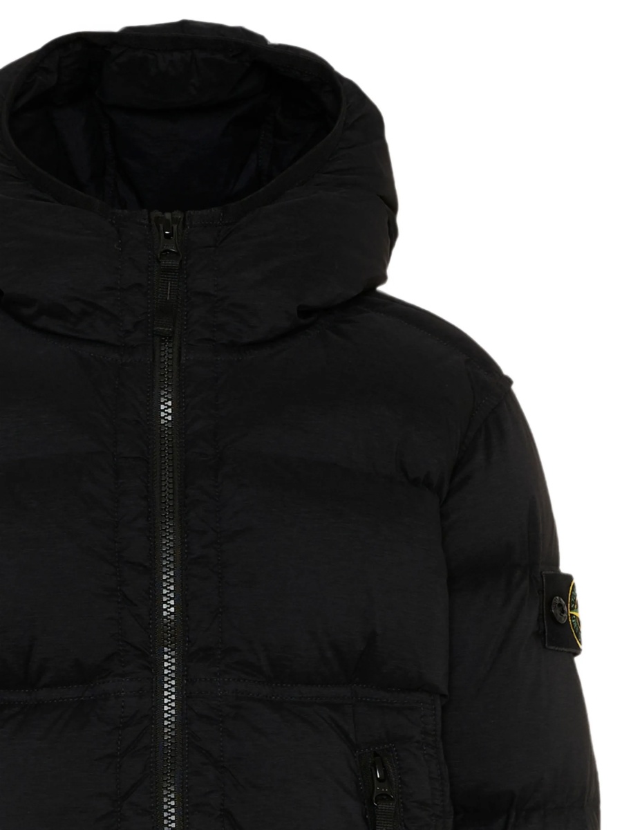 Geaca de iarna Stone Island neagra - Img 4