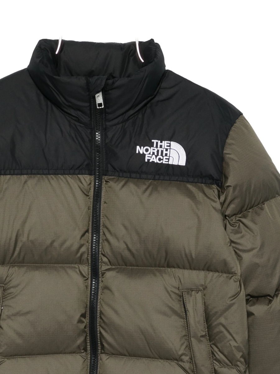 Geaca de iarna The North Face verde din nylon - Img 3