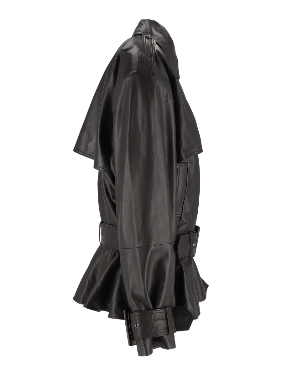 Geaca de Piele BIKER LEATHER JACKET Mol� (Oversized fit) - Img 4